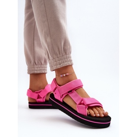 Naisten alustasandaalit Lee Cooper LCW-24-05-2750L Fuchsia vaaleanpunainen 6