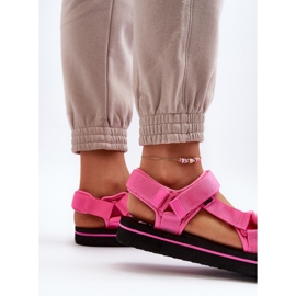 Naisten alustasandaalit Lee Cooper LCW-24-05-2750L Fuchsia vaaleanpunainen 7