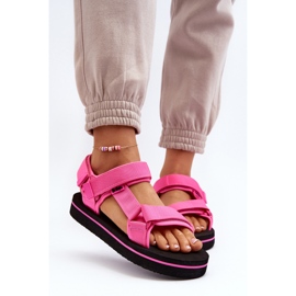 Naisten alustasandaalit Lee Cooper LCW-24-05-2750L Fuchsia vaaleanpunainen 8