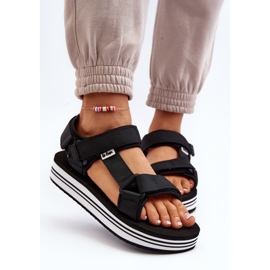 Naisten alustasandaalit Lee Cooper LCW-24-05-2753 Musta 8