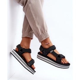Naisten alustasandaalit Lee Cooper LCW-24-05-2753 Musta 3