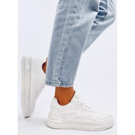 Miamis All White naisten tennarit valkoinen 2