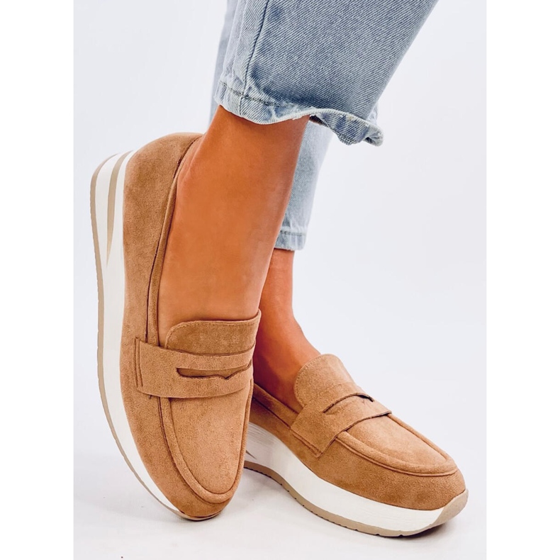 Pacifs Camel -kiila-loaferit ruskea 1