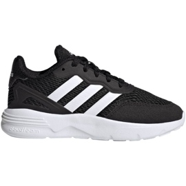Adidas Nebzed Lifestyle Lace Running Jr HQ6144 -kengät musta 1