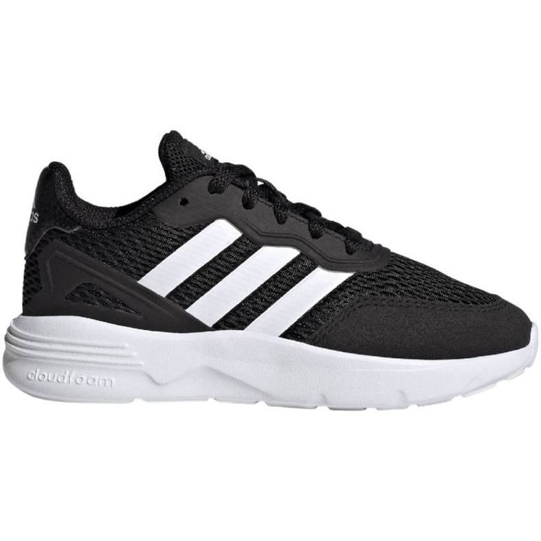 Adidas Nebzed Lifestyle Lace Running Jr HQ6144 -kengät musta 1