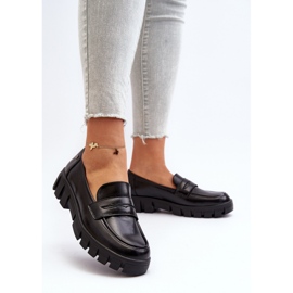 Vinceza Naisten mokkasiinit Eco-nahkainen musta Seravisa 2