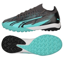 Puma Ultra Match Rush Tt M 107831 01 kengät harmaa 1