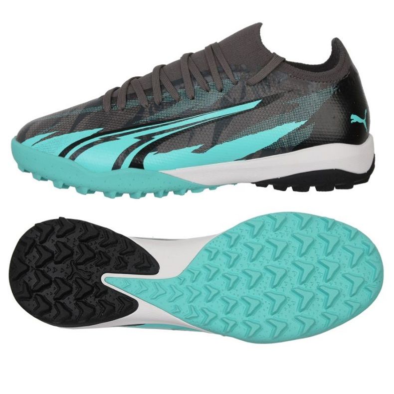 Puma Ultra Match Rush Tt M 107831 01 kengät harmaa 1