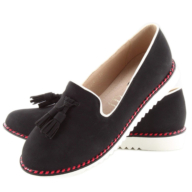 Lordsy-loafers koristelu 9014 musta 2