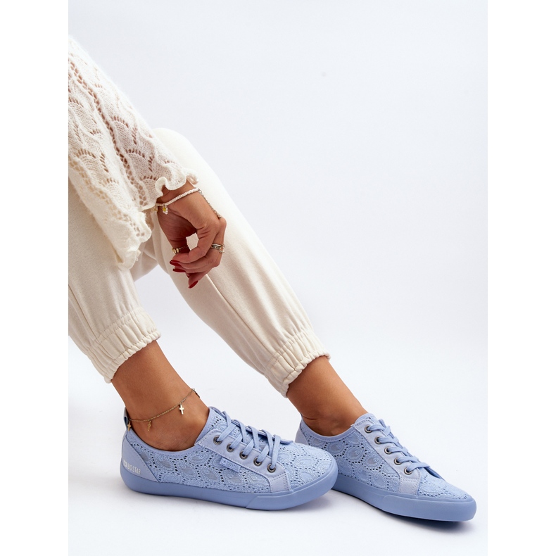 Harjatut tennarit Big Star JJ274060 Siniset sininen 1