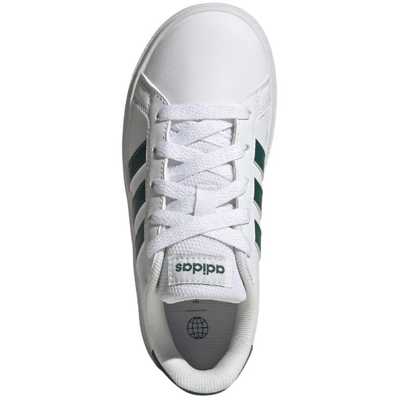 Adidas Grand Court 2.0 K Jr IG4830 kengät valkoinen 1
