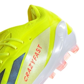 Adidas X Crazyfast Elite Ag M ID6027 jalkapallokengät keltainen 5