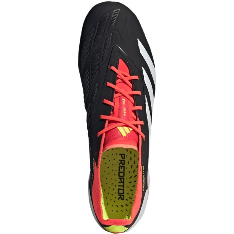 Adidas Predator Elite Fg M IE1802 jalkapallokengät musta 1