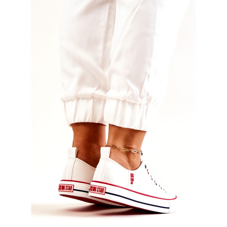 Nahkalenkkarit Big Star JJ274130 Valkoinen 3