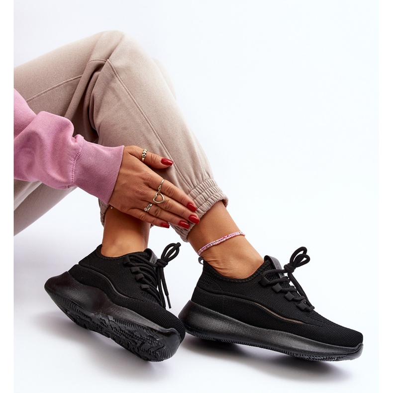 Naisten urheilukengät Big Star NN274663 musta 1