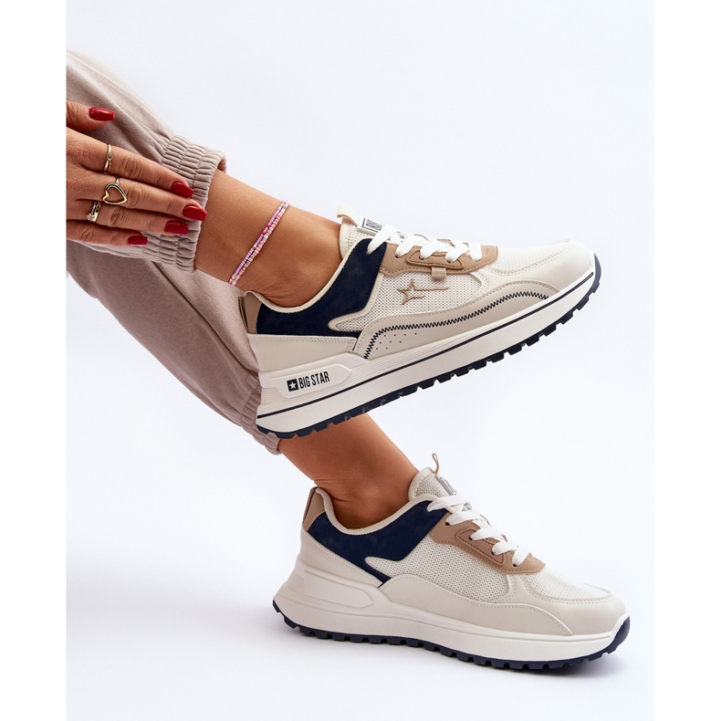 Big Star naisten tennarit NN274A092 beige 1