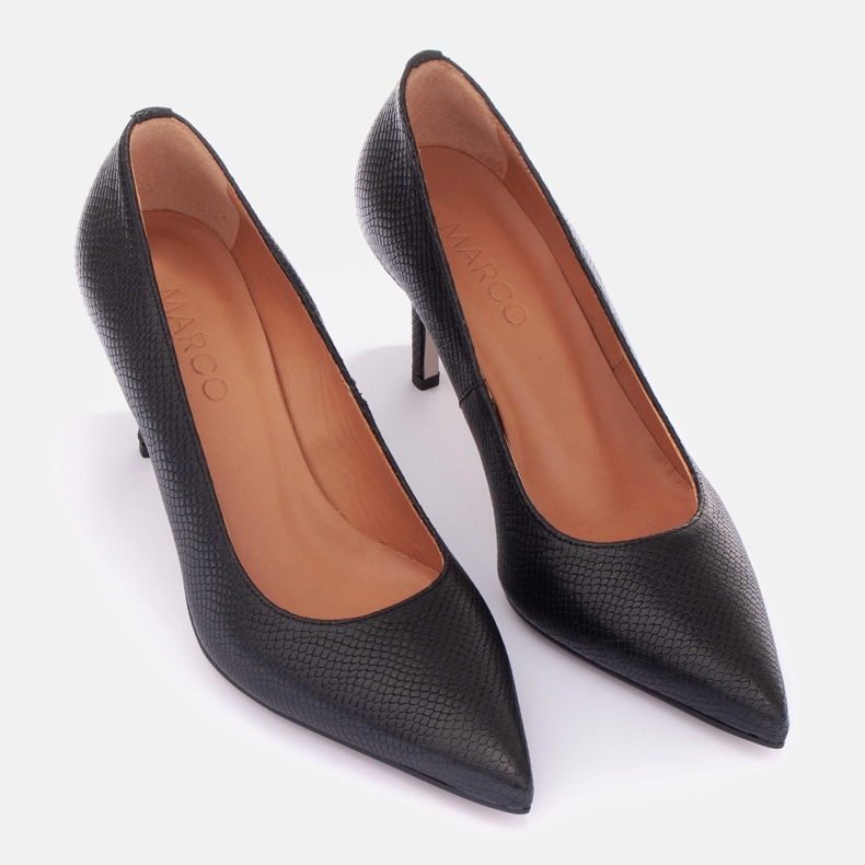 Marco Shoes Eleve-korkokengät musta 1