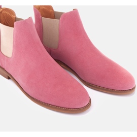 Marco Shoes Iggy Pink Chelsean saappaat vaaleanpunainen 1