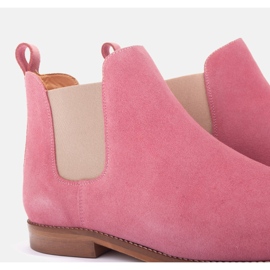 Marco Shoes Iggy Pink Chelsean saappaat vaaleanpunainen 2