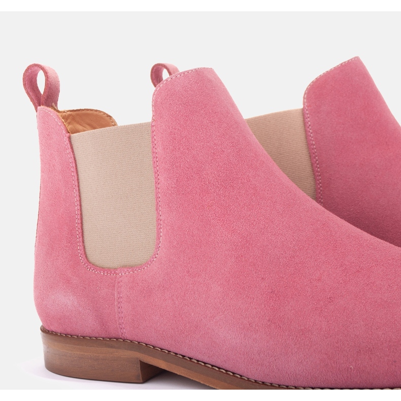 Marco Shoes Iggy Pink Chelsean saappaat vaaleanpunainen 2