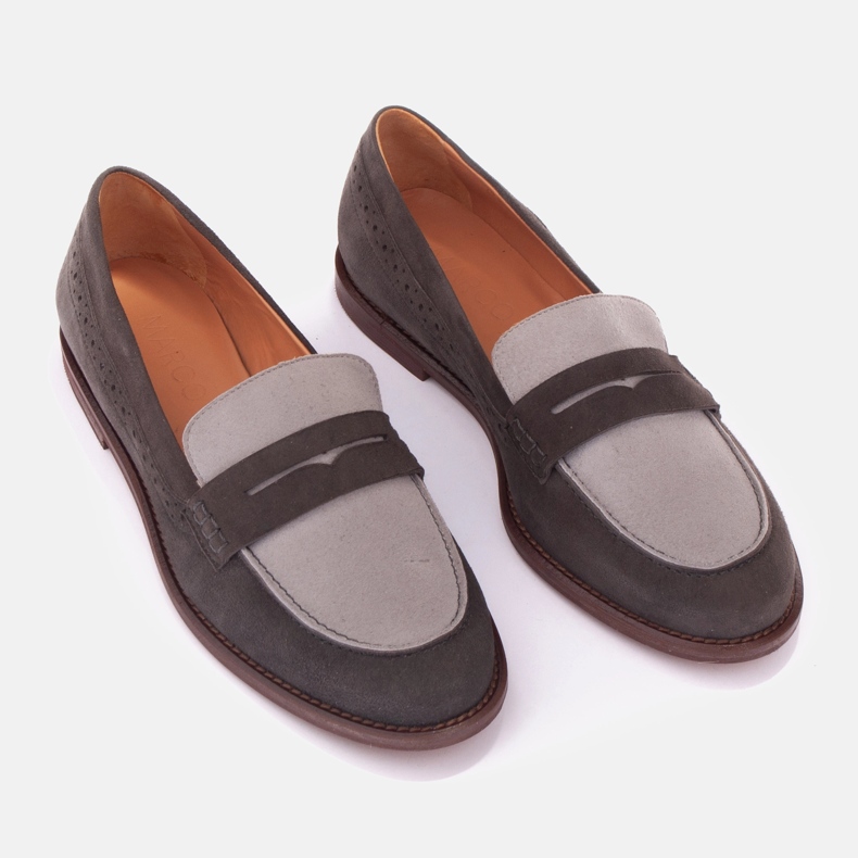 Marco Shoes Prato loaferit harmaa 1