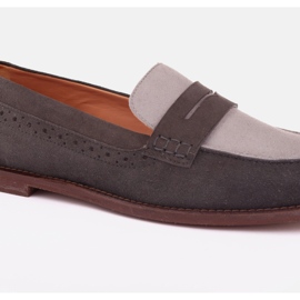 Marco Shoes Prato loaferit harmaa 2