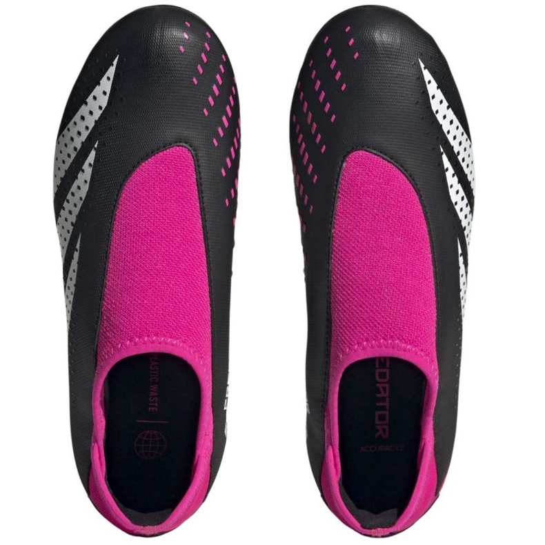 Adidas Predator Accuracy.3 Ll Fg Jr GW4606 jalkapallokengät musta 1