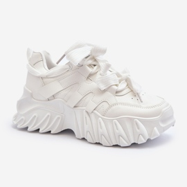 Naisten tennarit, joissa on paksu pohja, valkoinen Ellerai 1