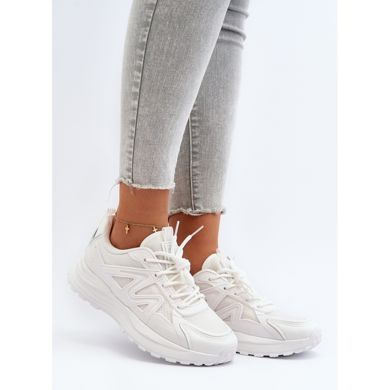 Big Star naisten tennarit NN274A084 Valkoinen 2