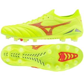Mizuno Morelia Neo Vi Beta Japan Mix Md M jalkapallokengät P1GA244045 keltainen 1