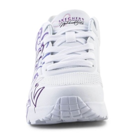 Skechers JGoldcrown: Uno Lite -kengät - Spread the Love 314064L-WLPR valkoinen 1