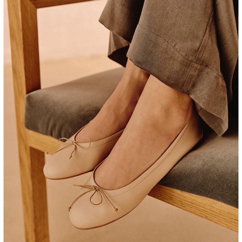 Marco Shoes Passo balettikengät beige 1