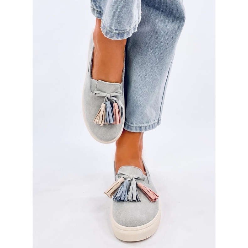 Salma Grey hapsuiset lenkkarit harmaa 2