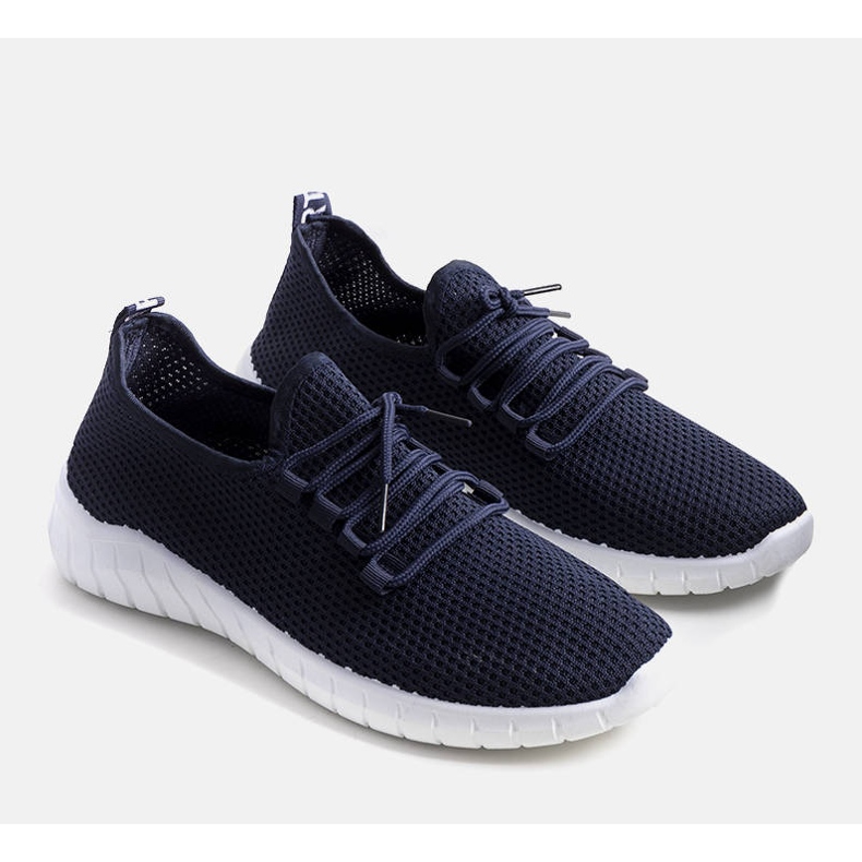 Miesten tummansiniset Eltro urheilulenkkarit sininen 1