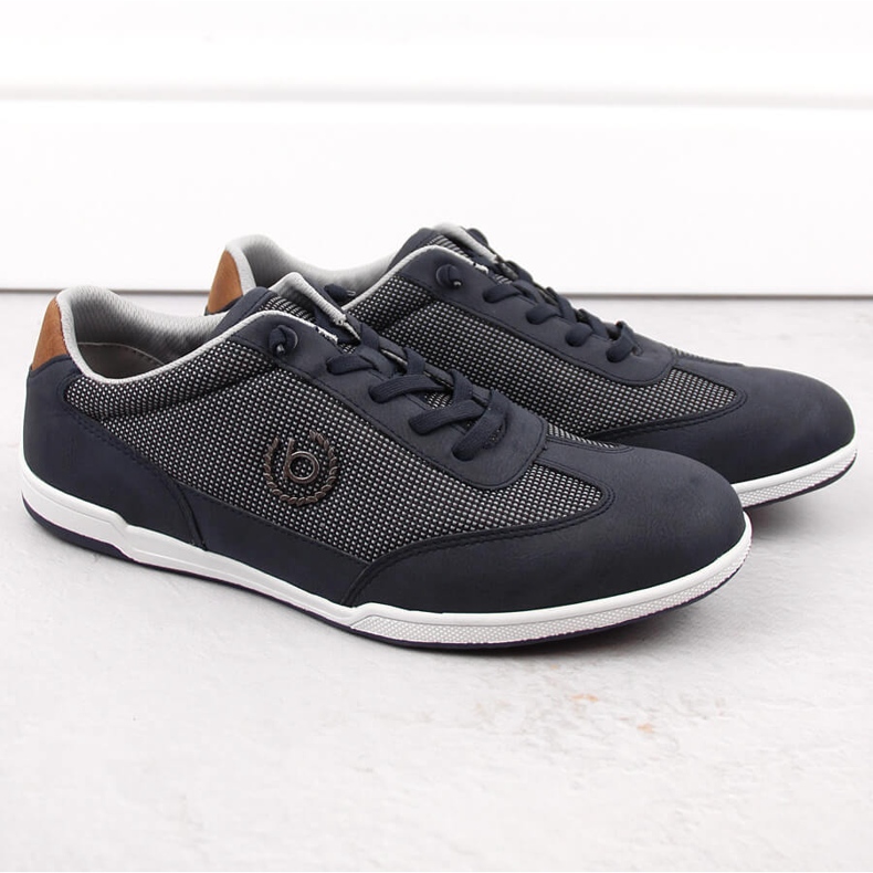 Miesten mukavat urheilukengät, tummansininen Bugatti NN153404 1