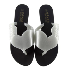 Meliski Lentävä sydän KM116 BLACK / SILVER valkoinen 1