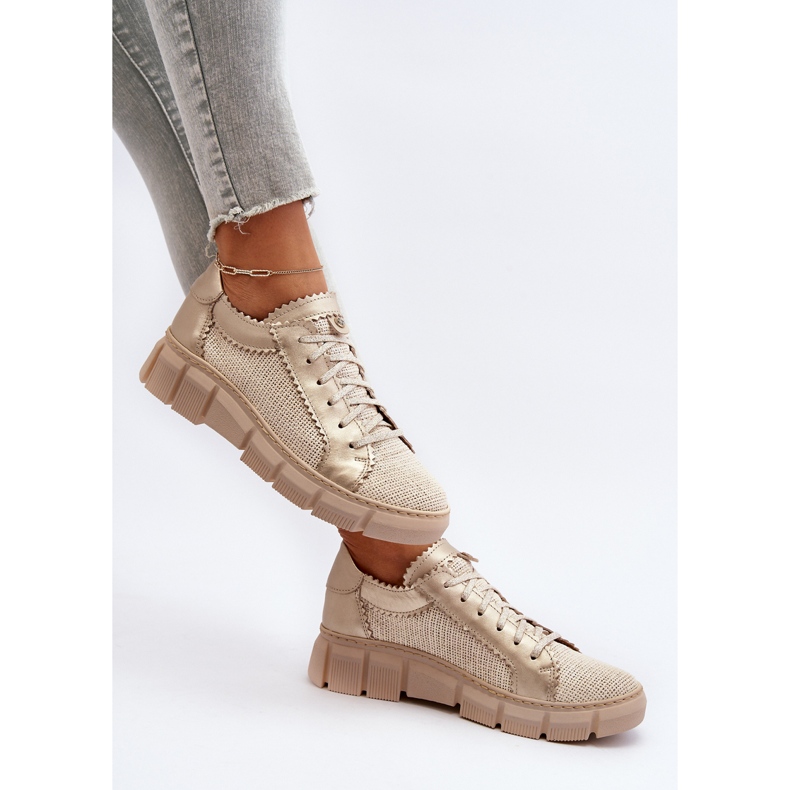 Naisten nahkakengät Maciejka 05850-22 Vaalea beige 2