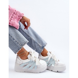 Zazoo 2F-7033 Tennarit massiivisella alustalla, siniset sininen 2