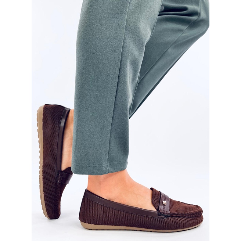 Yuriko Marrone pehmeät naisten mokasiinit ruskea 2