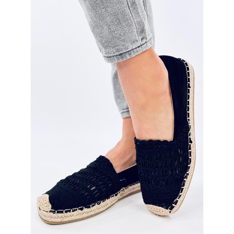 Alices Black naisten espadrillit musta 2