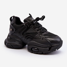 Tennarit massiivisella pohjalla GOE NN2N4045 Musta 2