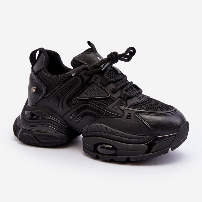 Tennarit massiivisella pohjalla GOE NN2N4045 Musta 2