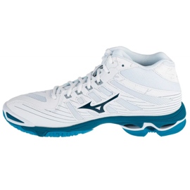 Mizuno Wave Voltage Mid M V1GA216586 lentopallokengät valkoinen 1