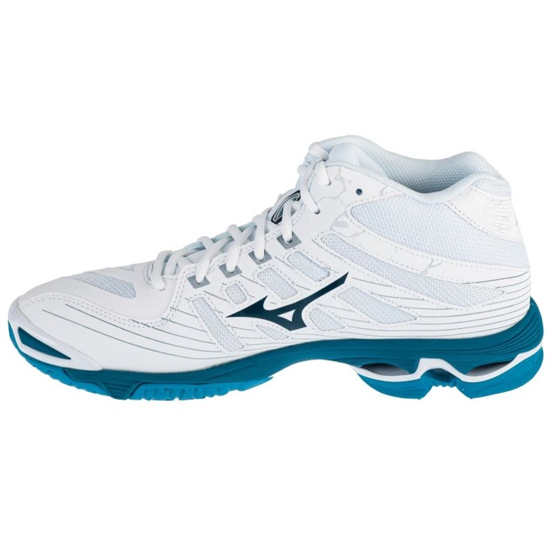 Mizuno Wave Voltage Mid M V1GA216586 lentopallokengät valkoinen 1