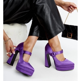 Mikean violetit korkokengät violetti 2
