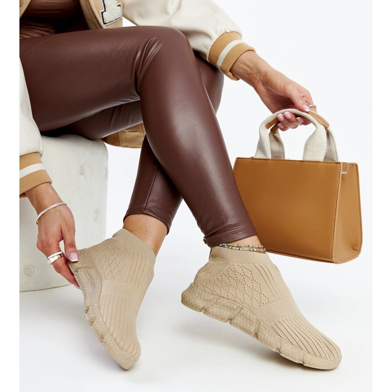 Tumman beigen kevyet Vaclav-urheilulenkkarit 1