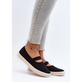 Naisten tennarit Big Star NN274603 Musta 2