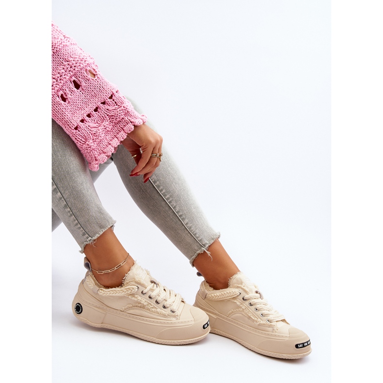 Naisten tennarit GOE NN2N4060 beige 1