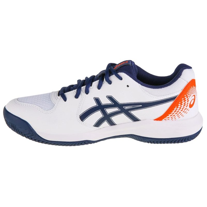 Asics Gel-Dedicate 8 Clay M 1041A448-102 tenniskengät valkoinen 1