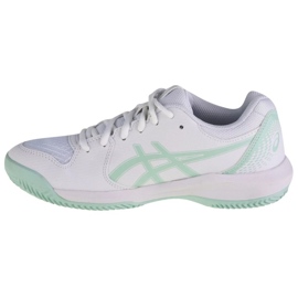 Asics Gel-Dedicate 8 Clay W -tenniskengät 1042A255-102 valkoinen 1
